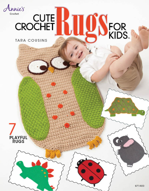 Cute Crochet Rugs for Kids - FULL INSTANT DOWNLOAD | PDF DOCX EPUB