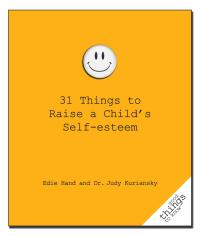 صورة الغلاف: 31 Things to Raise a Child's Self-Esteem 9781596525825