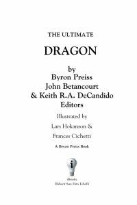 Cover image: The Ultimate Dragon 9781596876774