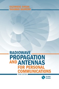 表紙画像: Radiowave Propagation and Antennas for Personal Communications 3rd edition 9781596930735