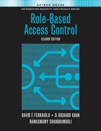 Cover image: Role-Based Access Control 2nd edition 9781596931138