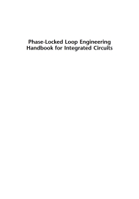 Cover image: Phase-Locked Loop Engineering Handbook for Integrated Circuits 1st edition 9781596931541