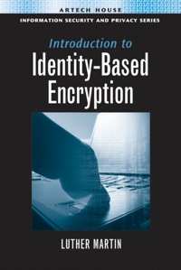 صورة الغلاف: Introduction to Identity-Based Encryption 9781596932395