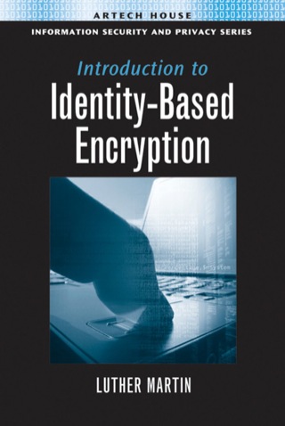 Cover image: Introduction to Identity-Based Encryption 9781596932395