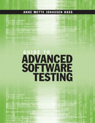Imagen de portada: Guide to Advanced Software Testing 9781596932852
