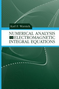 Omslagafbeelding: Numerical Analysis for Electromagnetic Integral Equations 9781596933330