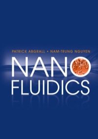 صورة الغلاف: Nanofluidics 9781596933507