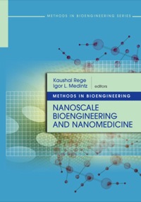 Cover image: Methods in Bioengineering: Nanoscale Bioengineering and Nanomedicine 9781596934108