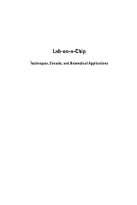 Imagen de portada: Lab-on-a-Chip: Techniques, Circuits, and Biomedical Applications 1st edition 9781596934184