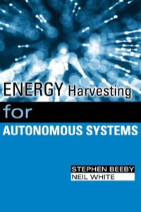 Cover image: Energy Harvesting for Autonomous Systems 9781596937185