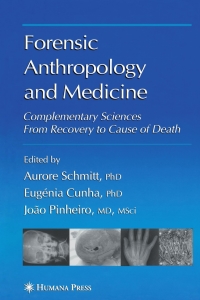 Imagen de portada: Forensic Anthropology and Medicine 1st edition 9781588298249