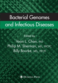 Omslagafbeelding: Bacterial Genomes and Infectious Diseases 1st edition 9781588294968