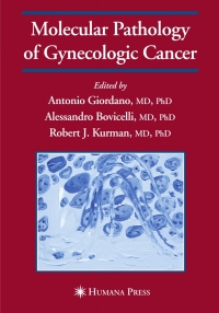 Omslagafbeelding: Molecular Pathology of Gynecologic Cancer 1st edition 9781588294531