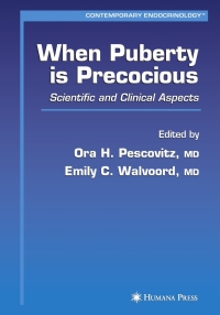 Immagine di copertina: When Puberty is Precocious 9781588297426