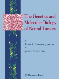 Omslagafbeelding: The Genetics and Molecular Biology of Neural Tumors 9781934115589