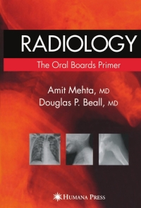 Imagen de portada: Radiology: The Oral Boards Primer 1st edition 9781588293572