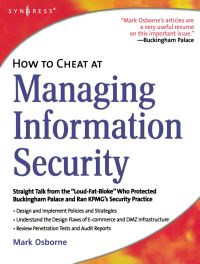 Imagen de portada: How to Cheat at Managing Information Security 9781597491105