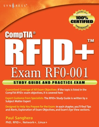 Imagen de portada: RFID+ Study Guide and Practice Exams: Study Guide and Practice Exams 9781597491341
