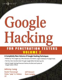 Imagen de portada: Google Hacking for Penetration Testers 9781597491761