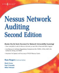 表紙画像: Nessus Network Auditing 2nd edition 9781597492089
