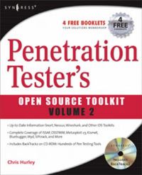 表紙画像: Penetration Tester's Open Source Toolkit 2nd edition 9781597492133