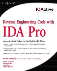 Imagen de portada: Reverse Engineering Code with IDA Pro 9781597492379