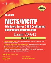 表紙画像: The Real MCTS/MCITP Exam 70-643 Prep Kit: Independent and Complete Self-Paced Solutions 9781597492478