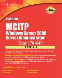 Imagen de portada: The Real MCTS/MCITP Exam 70-646 Prep Kit: Independent and Complete Self-Paced Solutions 9781597492485