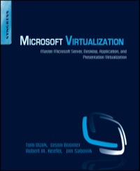 Imagen de portada: Microsoft Virtualization 9781597494311