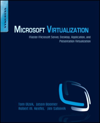 صورة الغلاف: Microsoft Virtualization 9781597494311