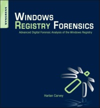 Imagen de portada: Windows Registry Forensics 9781597495806