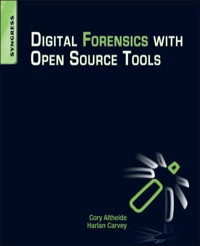 Cover image: Digital Forensics with Open Source Tools 9781597495868