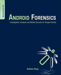 Imagen de portada: Android Forensics 9781597496513