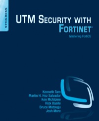 表紙画像: UTM Security with Fortinet: Mastering FortiOS 9781597497473
