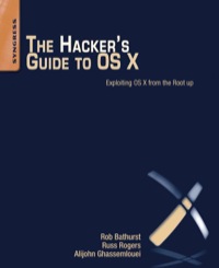 Titelbild: The Hacker's Guide to OS X: Exploiting OS X from the Root Up 9781597499507