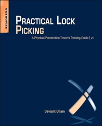 Imagen de portada: Practical Lock Picking: A Physical Penetration Tester's Training Guide 2nd edition 9781597499897