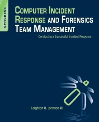 Imagen de portada: Computer Incident Response and Forensics Team Management: Conducting a Successful Incident Response 9781597499965