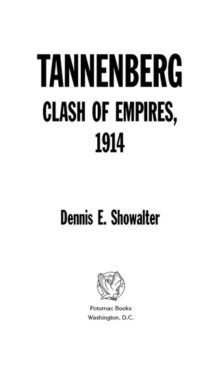 Imagen de portada: Tannenberg 9781574887815