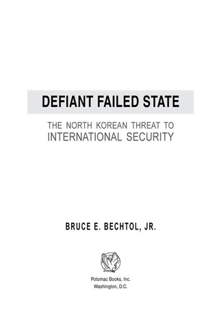Imagen de portada: Defiant Failed State 9781597975315