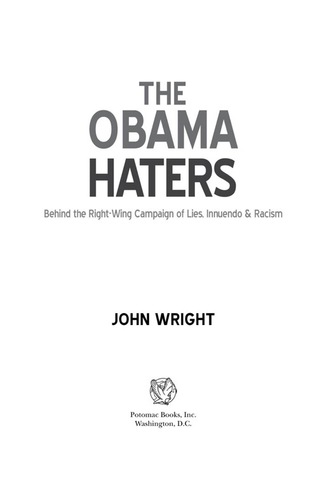 Imagen de portada: The Obama Haters 9781597975124
