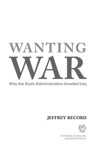 Imagen de portada: Wanting War 9781597974370
