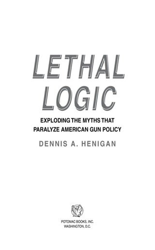 Imagen de portada: Lethal Logic 9781597973564