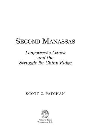 Imagen de portada: Second Manassas 9781597976879