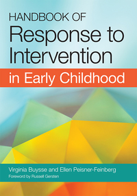 Cover image: Handbook of Response to Intervention in Early Childhood 1st edition 9781598571745