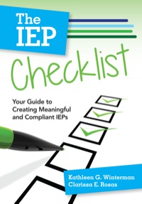 Cover image: The IEP Checklist 1st edition 9781598573893