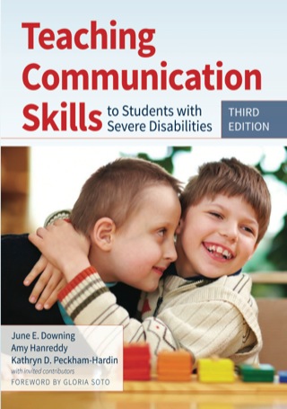 Cover image: Teaching Communication Skills to Students with Severe Disabilities 3rd edition 9781598576559