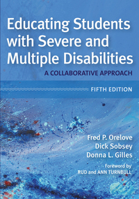 Cover image: Educating Students with Severe and Multiple Disabilities 5th edition 9781598576542