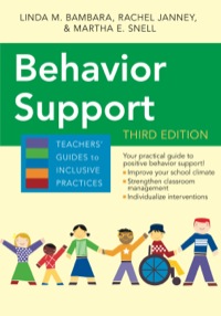 Cover image: Behavior Support 3rd edition 9781598578867