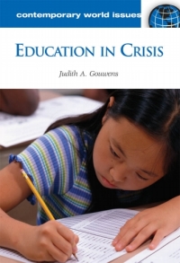 Omslagafbeelding: Education in Crisis 1st edition 9781598841701