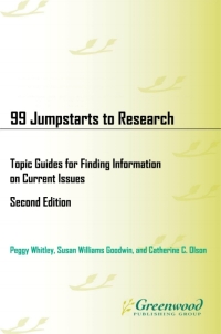 Cover image: 99 Jumpstarts to Research 2nd edition